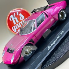 Kyosho 1/18 Lamborghini Jota SVR Purple metallic Pink 08311PM Gorgeous metal picture