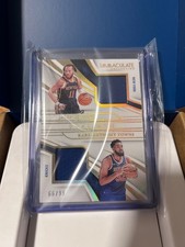 2024-25 Immaculate Jalen Brunson Karl-Anthony Towns Dual Patch 66/99 Knicks picture