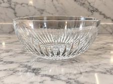 Baccarat Massena Crystal 10” Large Serving Bowl France Signed Centerpiece picture