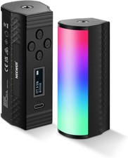 NEEWER Basics 2 Pack Magnetic Handheld Light Wand 360 Full RGB LED Video Light picture