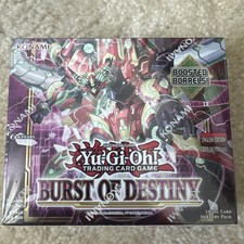 Yu-Gi-Oh Burst Of Destiny Booster Box picture