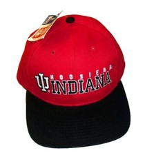 Indiana Hoosiers Vintage 90s Original Mens Adjustable Strapback hat Cap New Ncaa picture