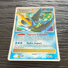 Pokémon Company Empoleon LV.X DP11 Promo Holo Level Up 140 HP English 2007 picture