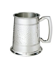 Wentworth Pewter Half Hammered 1 Pint Pewter Tankard picture