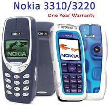 Nokia 3310/3220 Unlocked 2G GSM 900/1800 Original Cellular Phone 1 Year WARRANTY picture