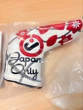 Scotty Cameron Japan Limited Flower Design Putter Headcover White Red Rare picture