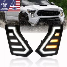 FOR 2024-2026 TOYOTA TACOMA LED DRL DAYTIME RUNNNING LAMP TURN SIGNAL FOG LIGHT picture