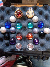 Vintage Joan Rivers Interchangeable Cabochon Earring Set Pierced Post picture