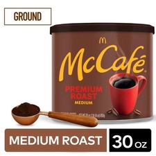 McCafe Premium Roast, Ground Coffee, Medium Roast, 30oz. 1x picture