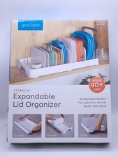 YouCopia StoraLid Food Container Lid Organizer, 40-Lid Capacity picture