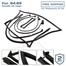 Full Weatherstrip Kit Weather Strip Seal For Chevy Corvette C4 1984-1989 V8 5.7L picture