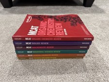 MCAT Prep 10th Tenth Edition Kaplan Books 2025 Release NO CARS INCLUDED picture