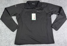 NWT Marmot Leconte Fleece Jacket Pullover 1/2 Zip Half Zip Black Men’s XL Logo picture