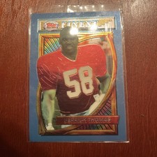1994 Topps Finest - Derrick Thomas #30 Refractor picture
