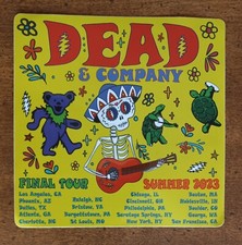 Dead and Company 2023 Summer Tour Sticker not poster picture