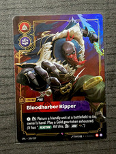 Riot Games League of Legends Pyke Bloodharbor Ripper Legend Card 185/219 picture