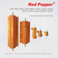 5W-500W Aluminum Power Metal Shell Case Wirewound Resistor 0.1Ω-15KΩ picture