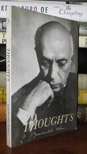 Nehru, Jawaharlal THOUGHTS  1st Edition Thus 1st Printing picture