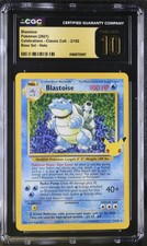 2021 Pokemon Blastoise Celebrations 2/102 Holo Rare CGC 10 Pristine picture