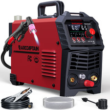 ARCCAPTAIN 60A Plasma Cutter CUT60 Non-Touch Pilot Arc HF 110V/220V Dual Voltage picture