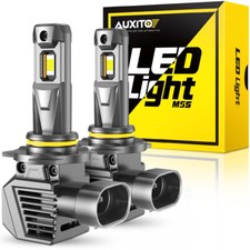 AUXITO 9012 HIR2 LED Headlight Kit Bulb High Low Beam White 50000LM Super Bright picture