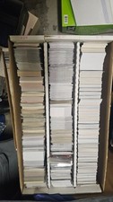 USPS LARGE Flat Rate Box FULL of Assorted Sports Cards Estate Sale Bulk Collect picture