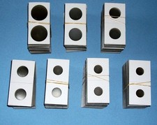 100 Assorted-YOU PICK 2X2 Cardboard/Mylar Coin Holders Flips-PREMIUM QUALITY picture