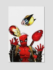 Deadpool Kills the Marvel Universe 1 Variant Giclee Print 11x17 Marvel Wall Art picture