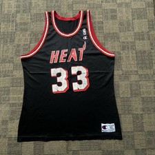 Vintage Alonzo Mourning Miami Heat Champion Jersey 52 XXL RARE picture