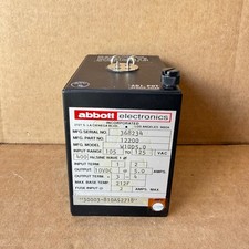 Abbott Electronics W10D5.0 Military 400Hz Power Supply 10VDC 5A P/N 12200 picture