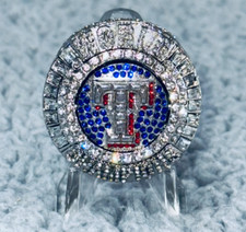 Texas Rangers World Series Ring Champions 2023 Seager Baseball TX Size 8 10 11 picture