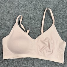 HOFISH Women's Seamless Wireless Bra Size Small S Nude FLAW One Pad Missing picture