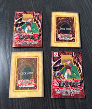 Vintage 2003 Yu-Gi-Oh Starter Deck Joey Rulebooks & Playmats Lot (2 Sets) SDJ picture
