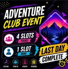 Monopoly Go Mummy Adventures Club Event  1 Slot Contrbution(ur 4 acc and 1 ours) picture