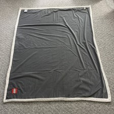 LEGO 2014 Holiday Throw Blanket Gray 4'x6' Employee Exclusive Limited Rare picture