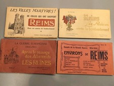 No.4 Set French Postcard La Guerre Europeenne 1914-1915 Apres Les Ruines picture
