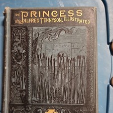 Alfred Tennyson The Princess: A Medley Illustrated Hardcover Osgood 1883 picture