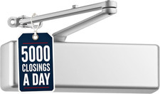 Extra Heavy Duty Door Closer Commercial Grade 1 - Adjustable 6-Speed picture