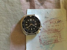 Vintage Viet-Nam Seiko 6105-8110 Captain Willard Dive Watch Original Owner picture