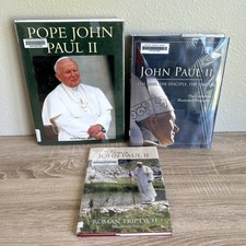 Lot of 3 Pope John Paul II Catholic Books (Biographies, Historical) Hardcover picture