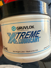 Gruvlok Xtreme Lubricant 2.2 lb Tub Extreme Temp Silicone Lube Sealant NSF picture