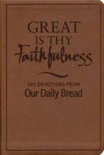 Great Is Thy Faithfulness - Imitation Leather By Our Daily Bread - GOOD picture
