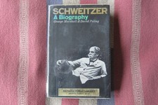 Vintage 1971 First Ed. Schweitzer: A Biography George Marshall & David Poling HC picture