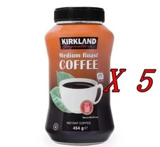 Costco Kirkland Signature Instant Medium Roast Coffee 5 EA[454g / 15oz 260 cups] picture