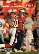 1997 Playoff Sports Cards Picks #4 Jerry Rice picture