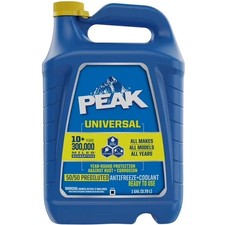 PEAK Universal 50/50 Prediluted Antifreeze + Coolant for All Vehicles, 1 gal picture
