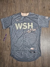 Nike Washington Nationals City Connect Authentic Jersey Made in USA Sz 48 RARE picture