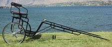 EZ Entry Horse Driving Buggy Cart, Fits 14.2-16 Hand Horse, Excellent picture