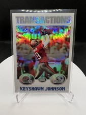 2004 Topps Chrome Transactions Refractor #95 Keyshawn Johnson Buccaneers picture