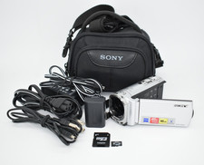 🔥Sony Handycam DCR-SX63 Silver Digital Video Camera Camcorder 60x Zoom - TESTED picture